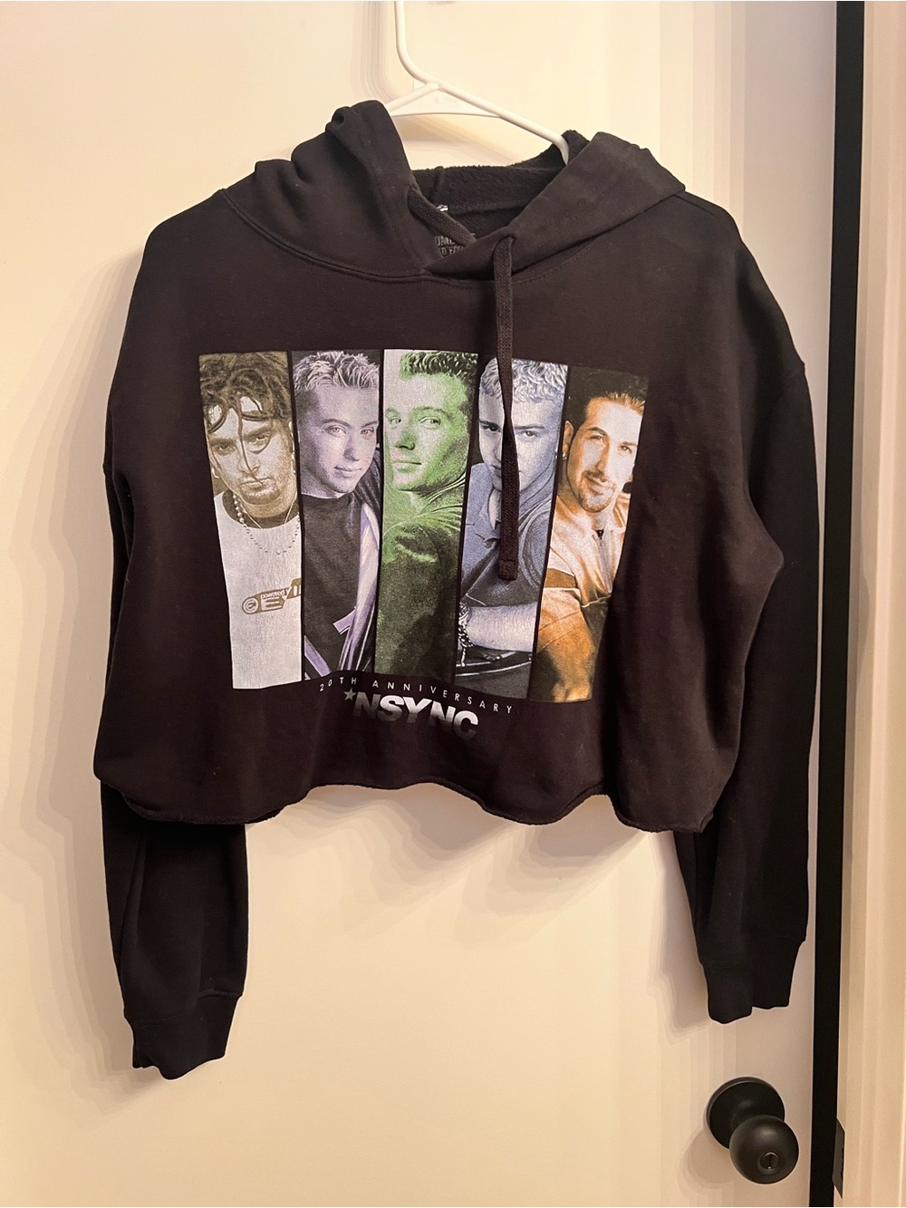*Nsync 20th Anniversary Cropped Hoodie
